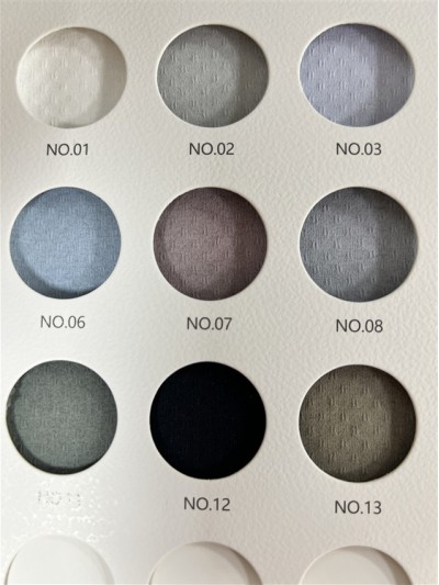 GZ-DZLP F078 Textured sweat-wicking quick-drying cotton Specifications: 170cm*145g/㎡ Ingredients: 50% composite elastic fiber 50% Polyester UV protection UPF50+ 7A antibacterial moisture absorption quick drying anti-wrinkle back view